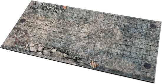 Zones compatibel met Warhammer 40K - Vernietigd vierkant - 5 stuks — afbeelding 4