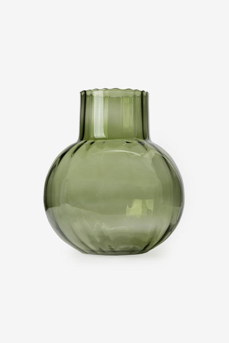 Sissy-Boy - Groene glazen vaas