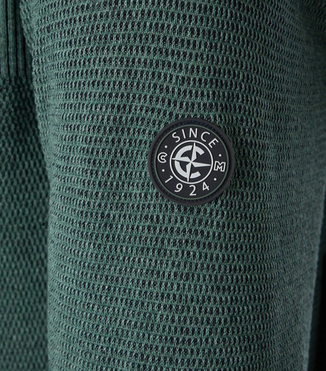 CASA MODA comfort fit schipperstrui - groen