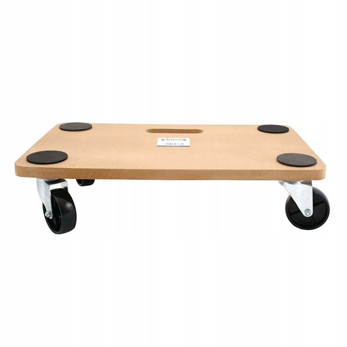 Transportplatform MDF 200kg - 500x300mm met zwenkwielen