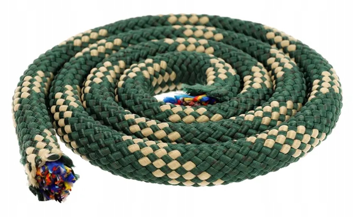 Markless Touw 14mm met Kern - 1800kg - 5m - Groen/Beige Polypropyleen