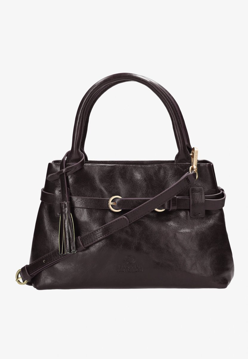 Fred De La Bretoniere - MAE MINI HANDBAG Leather Dark Brown - Maat One Size
