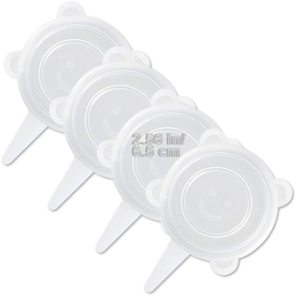SolidKeus - Set van 4 Silicone Stretch Deksels voor Voedselopslag