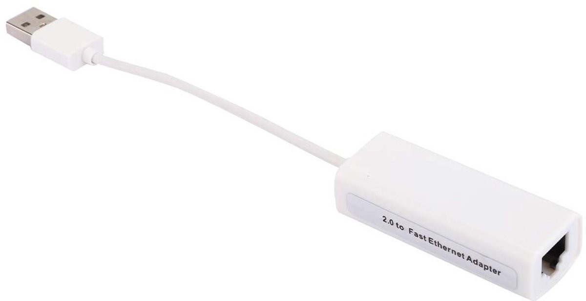 SolidKeus - USB Ethernet-adapter met RJ45 voor Laptop