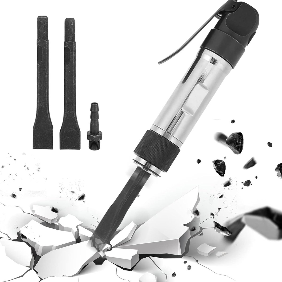 Professionele Pneumatische Boor en Lucht Hamer - Handgereedschap voor Bouw en Renovatie met 1.5J/min Kracht