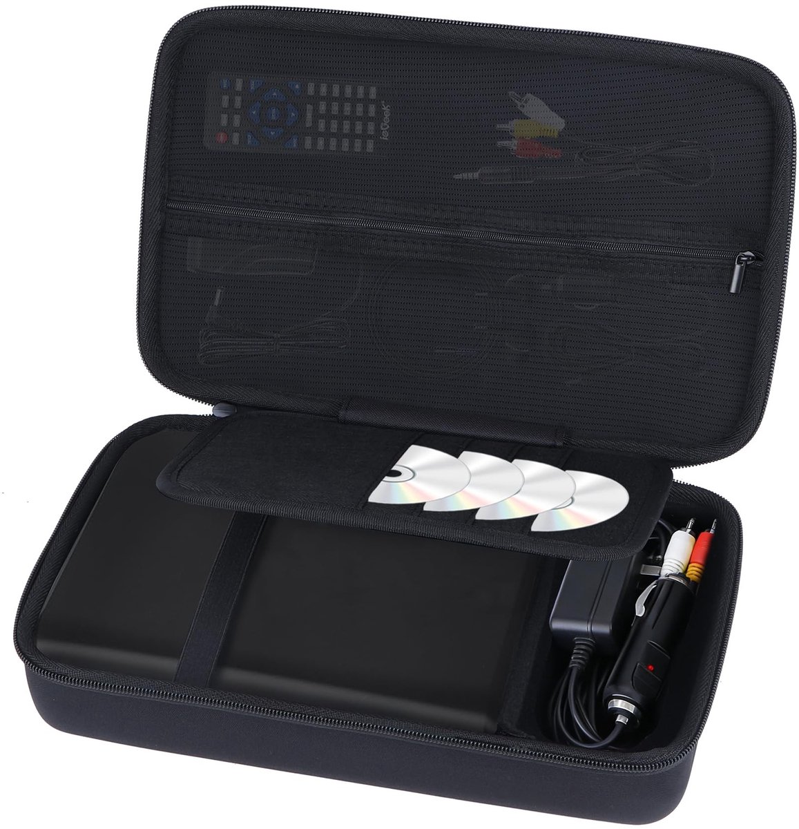 SolidKeus - Hardcase voor Draagbare DVD Spelers (12-12.5 Inch)