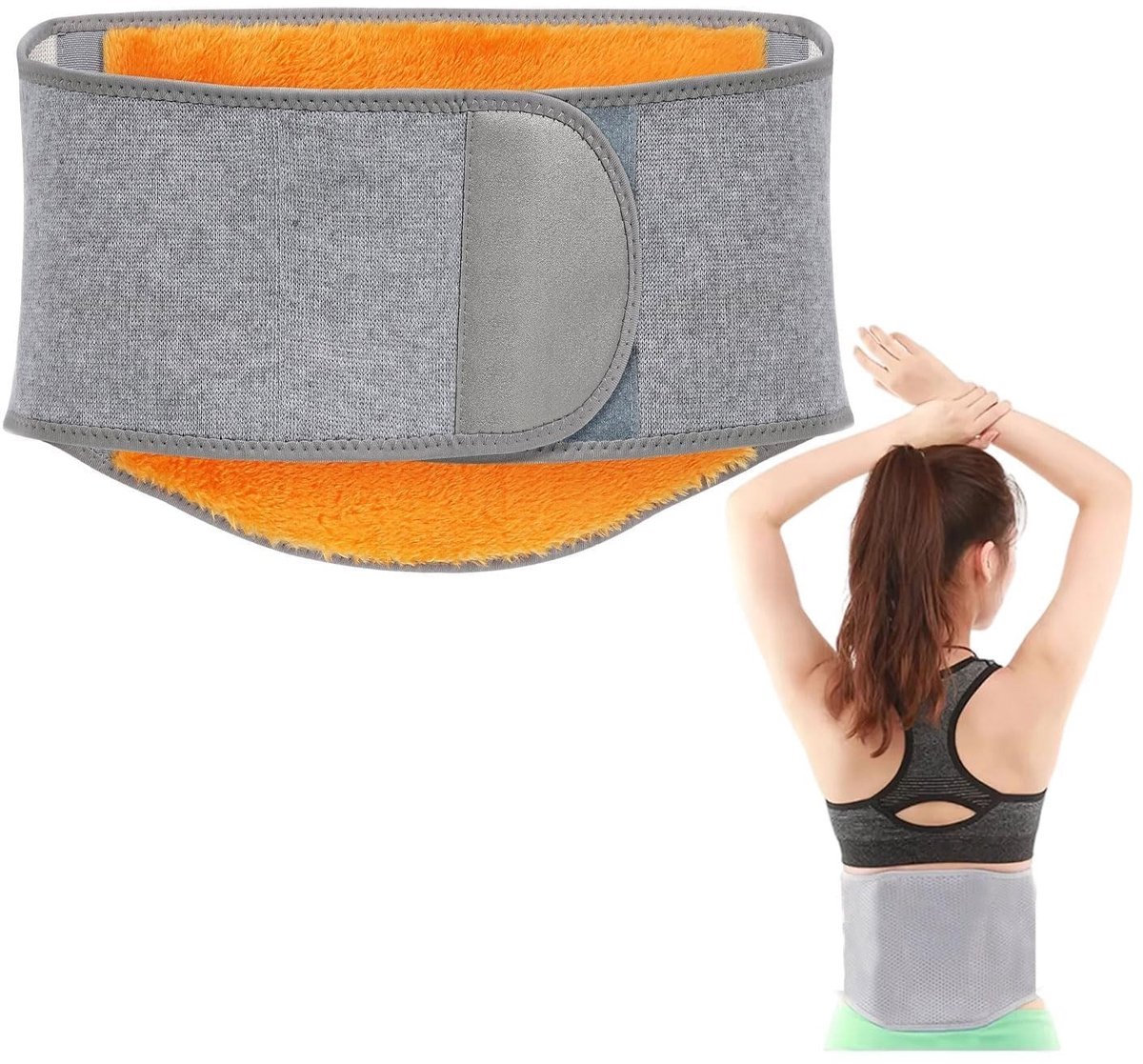 SolidKeus - Pluche Rugwarmer Unisex voor Koude Dagen