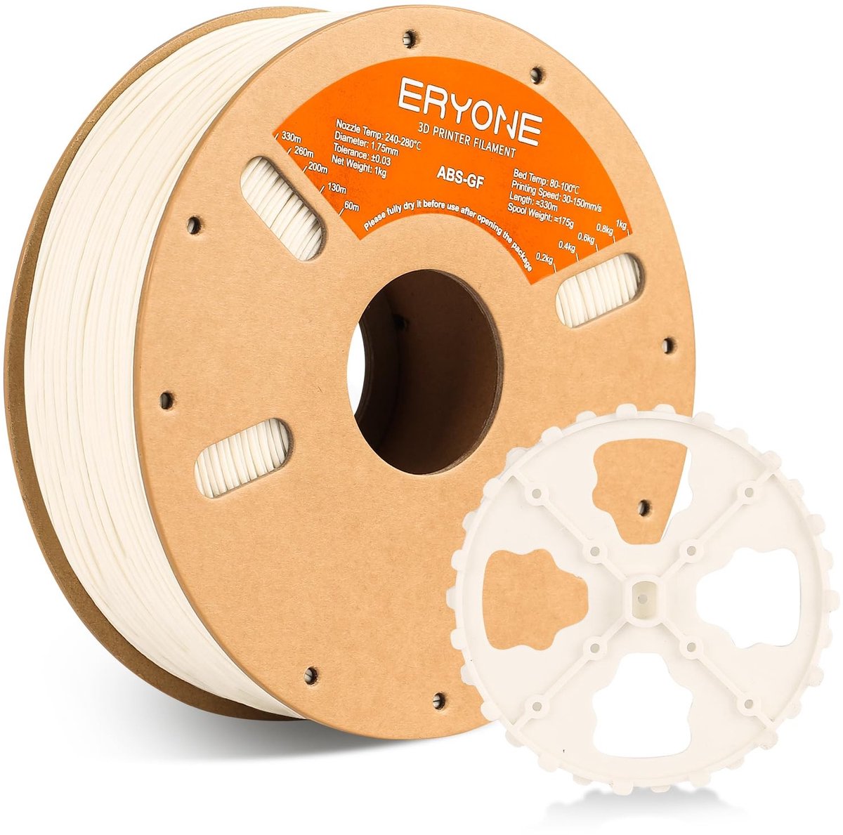 SolidKeus - ABS Filament met Glasvezelversterking voor 3D Printen, 1.75mm