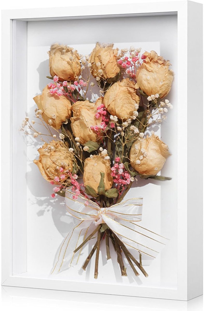 SolidKeus - 3D Fotolijst A4 met Helder Acryl voor Medailles en Bloemen