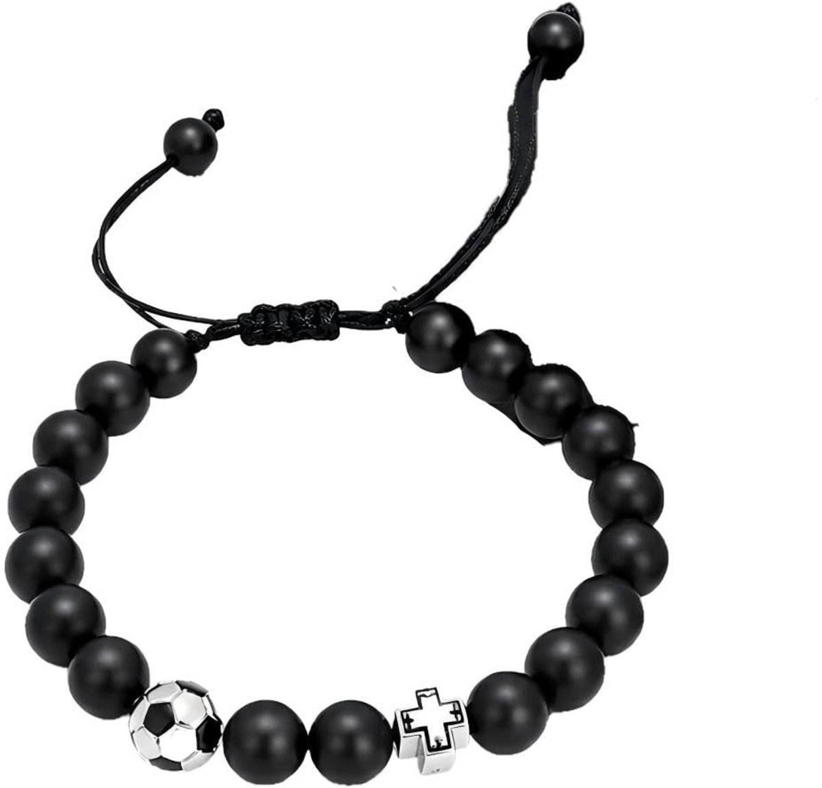 SolidKeus - Voetbalarmband met Inspirerende Boodschap voor Jongens