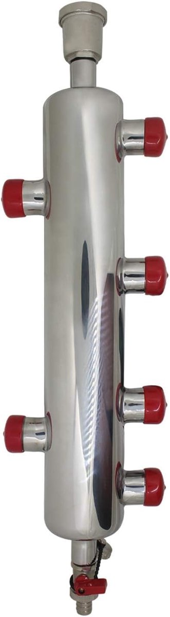 Verdeler evenwichtsflessen 1 inch voor verdeler vloerverwarming evenwichtsfles verdeler water