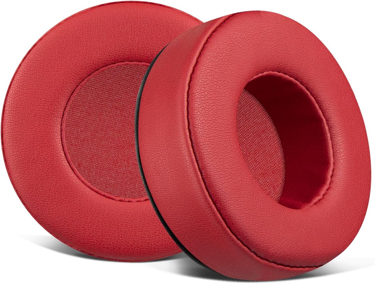 Oorkussens vervangen voor Skullcandy Hesh & Hesh 2 draadloze over-ear hoofdtelefoon, earpads cushions met zacht proteïneleer, geluidsisolerend schuim