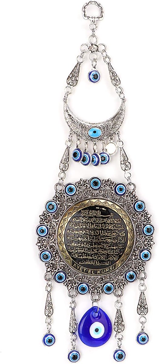 Evil oog, turquoise beschermingsamulet voor geluk en sieraden decoratie for wanddecoratie