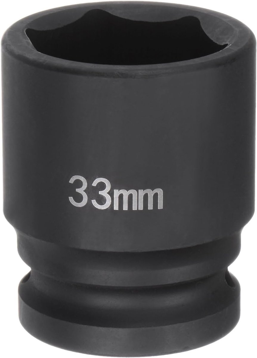 6-punts slagbus 3/4 inch aandrijving 33 mm metrische staallegering 40Cr voor asmoer slagbus