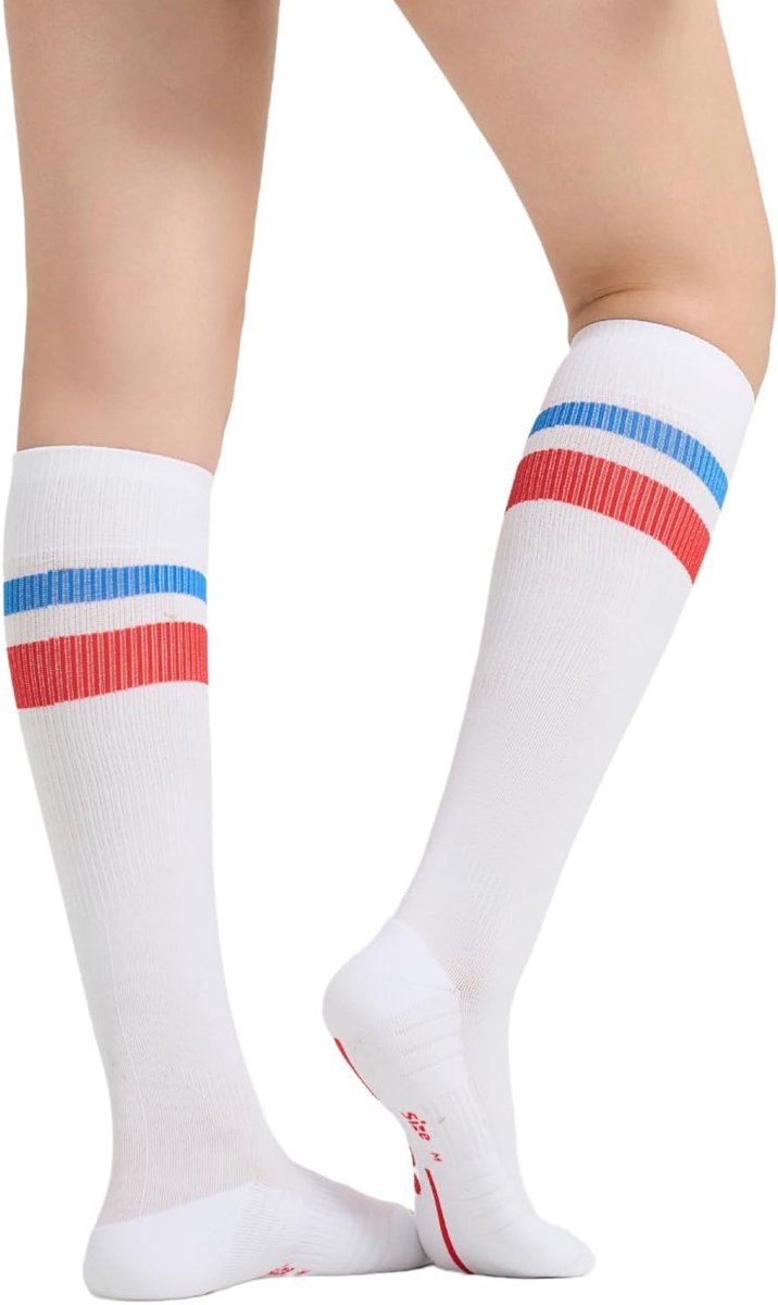 Sokken – gegradueerde ondersteuning voor hardlopen, wandelen, vliegen & herstel – reflecterend – unisex voor mannen & vrouwen – 1 of 2 paar