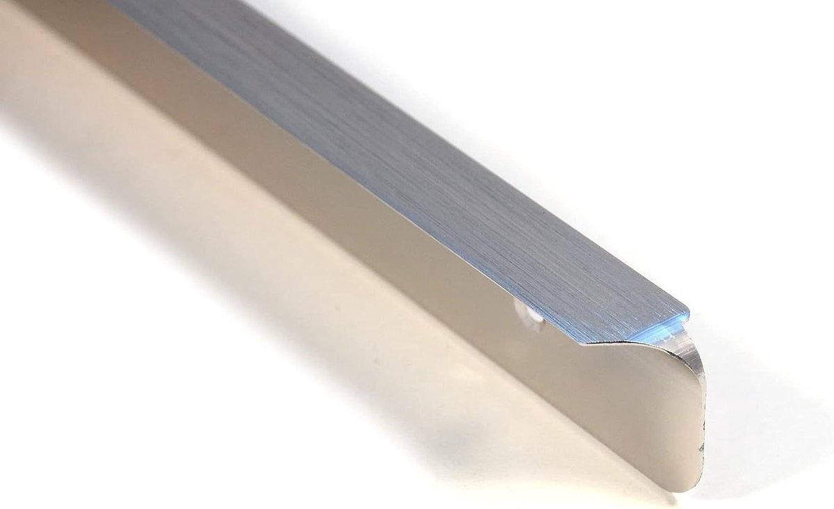 Hoekprofiel Keuken - Werkbladrand Afwerking - Keuken Renoveren - Aluminium Materiaal - 28 mm Breed - Satin
