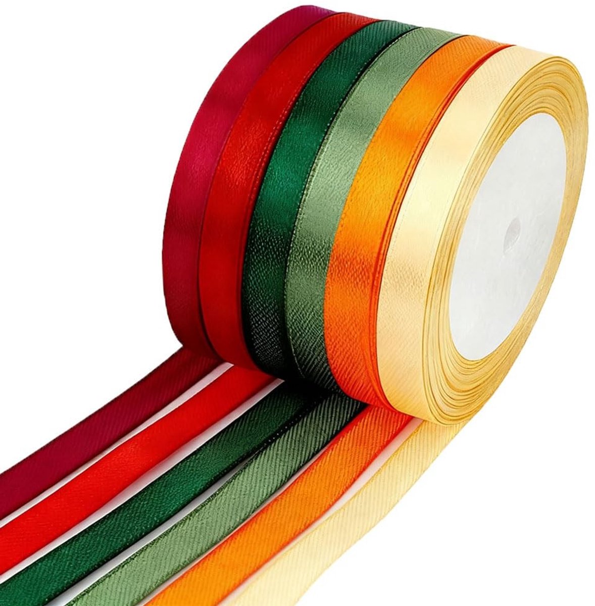 Omgoods - Kerstcadeaulint Set met 6 Rollen