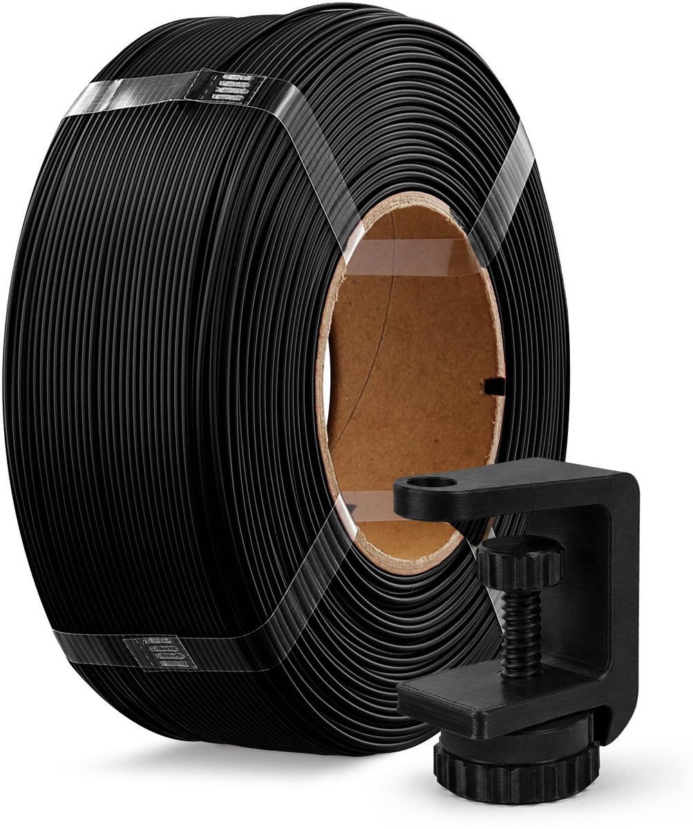 SolidKeus - PLA+ Spool-Less Filament 1 kg Zwart 1,75 mm