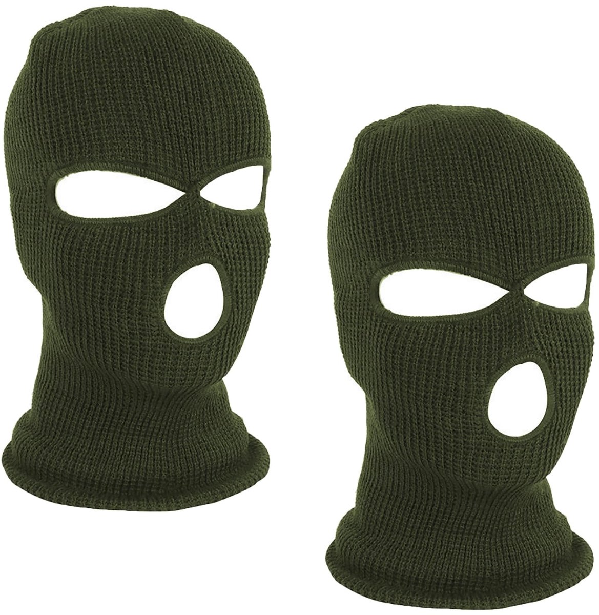 SolidKeus - Knitted Balaclava 3 Hole Storm Mask voor Motor en Fiets