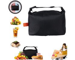 Geïsoleerde lunchtas-24.5*22*14cm–Lekvrije thermische lunchtas–Geschikt voor volwassenen en kinderen–Waterdichte koeltas–Grote inhoud–Ideaal voor werk, school, picknicks en reizen–Koeltas-Lunchtas-Koeltasje lunch-Isolatie-lunchtas dames voor werk