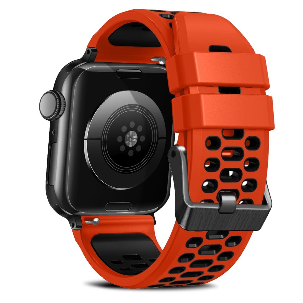 SolidKeus - Silicone Horlogeband voor Apple Watch 49/45/44/42mm