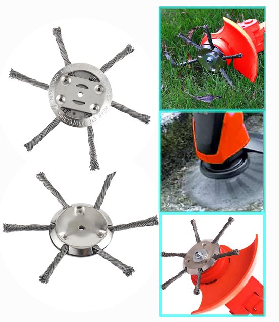 SolidKeus - Set van 2 Onkruidborstels voor Grastrimmers van Solidkeus — afbeelding 5