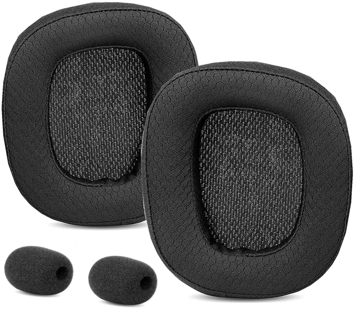 SolidKeus - Ademend en Duurzaam Vervangend Oorkussen voor Logitech Hoofdtelefoons