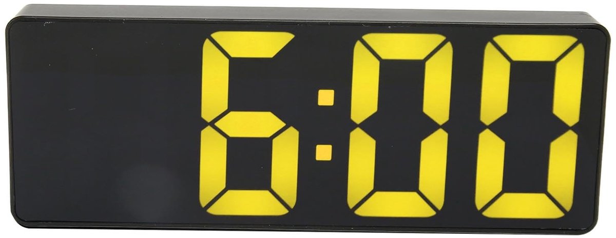 SolidKeus - Compacte Digitale Klok met LED Scherm voor Elke Ruimte