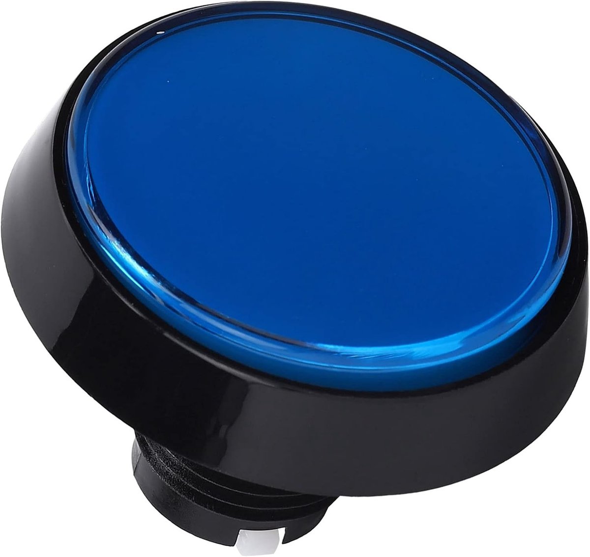 Grote ronde 60mm LED knoppen met 3 voetschakelaar voor video game spelers en apparaten