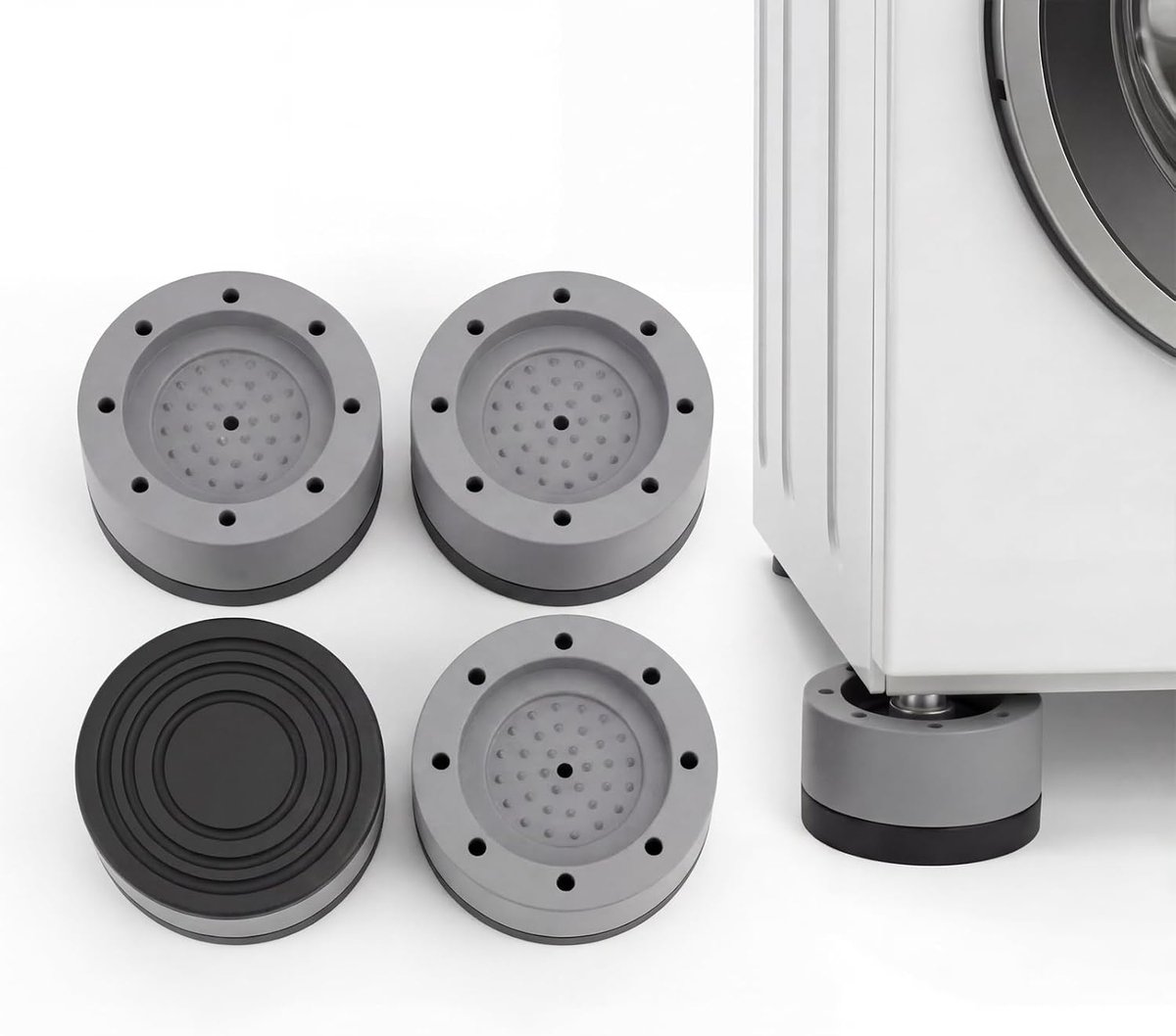 Dempers wasmachine, antislip | Trillingsdemper wasmachine dempers voeten pads voetkussen, anti-vibratie wasmachine trillingsdemper schokdemper