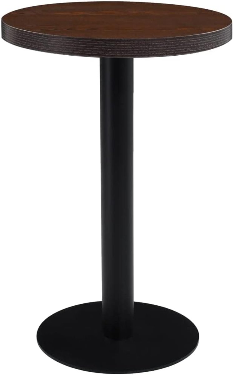 Donkerbruin keuken eettafel tafel voor woonkamer 50 cm MDF