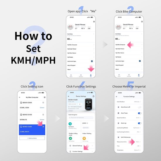 Fietsnavigatie GPS - Gemakkelijk te bedienen - Ongevallen detectie - Duidelijk afleesbaar - Draadloos - Waterdicht - GPX Navigatie tot 300 km - ANT+ & Bluetooth - WiFi Synchronisatie - IPX7 Waterdicht - 25 Uur Batterijduur — afbeelding 3