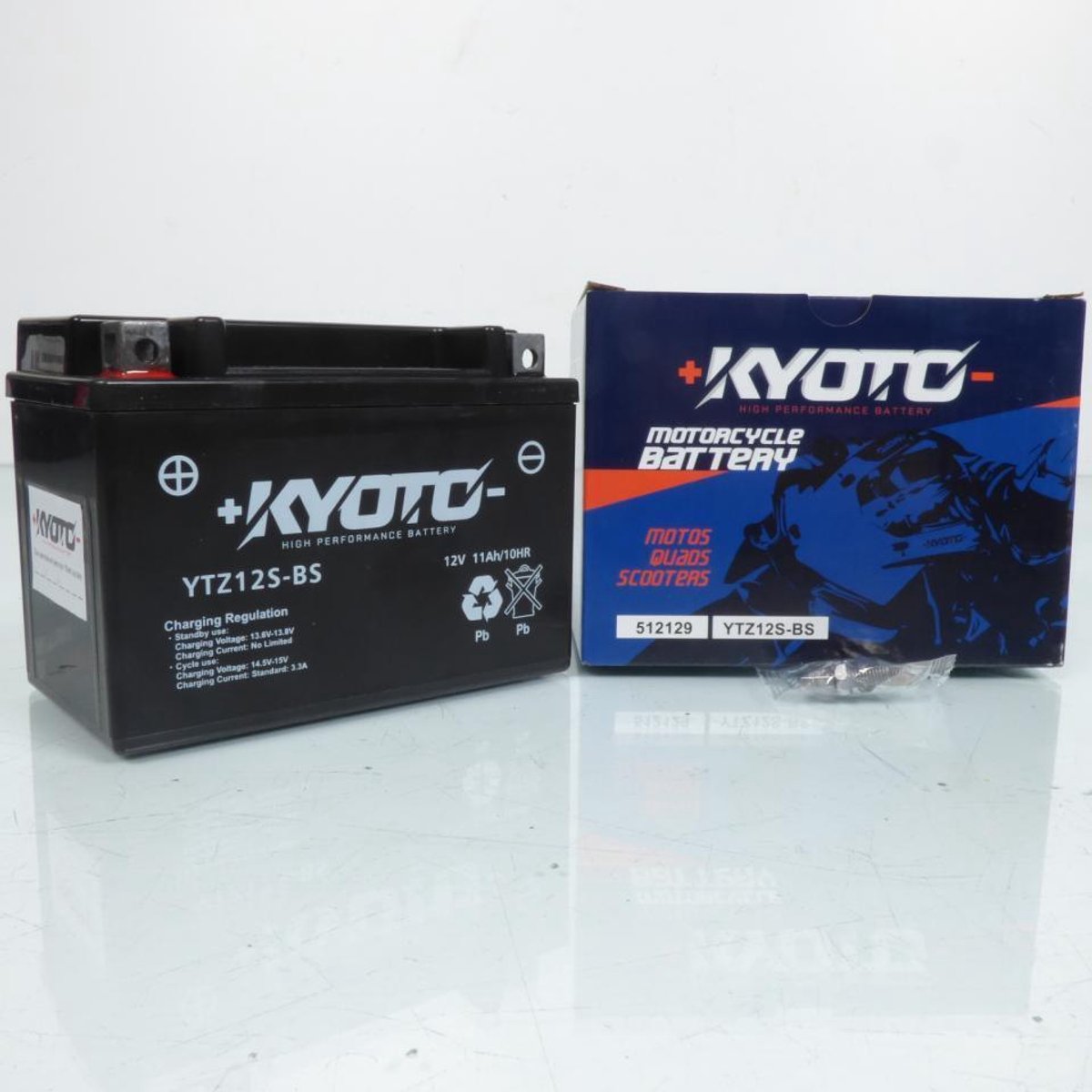 Kyoto-accu voor Honda 800 VFR FI VTEC-motorfiets 2002-2009 YTZ12S-BS / 12 V 11 Ah nieuw