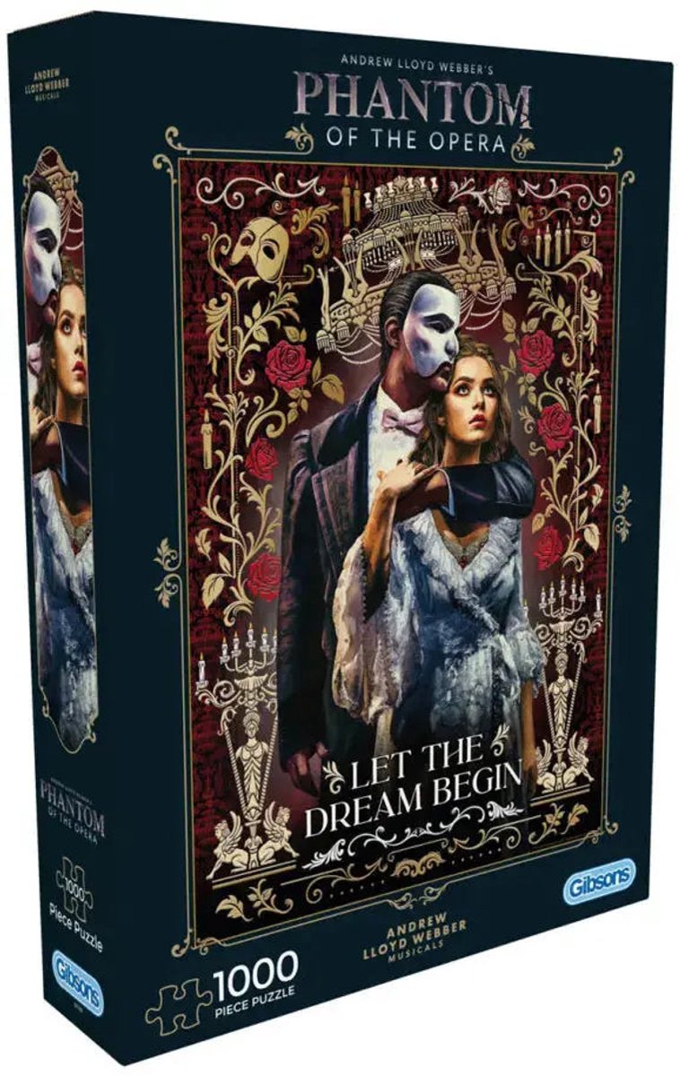 Phantom of the Opera Puzzel 1000 Stukjes