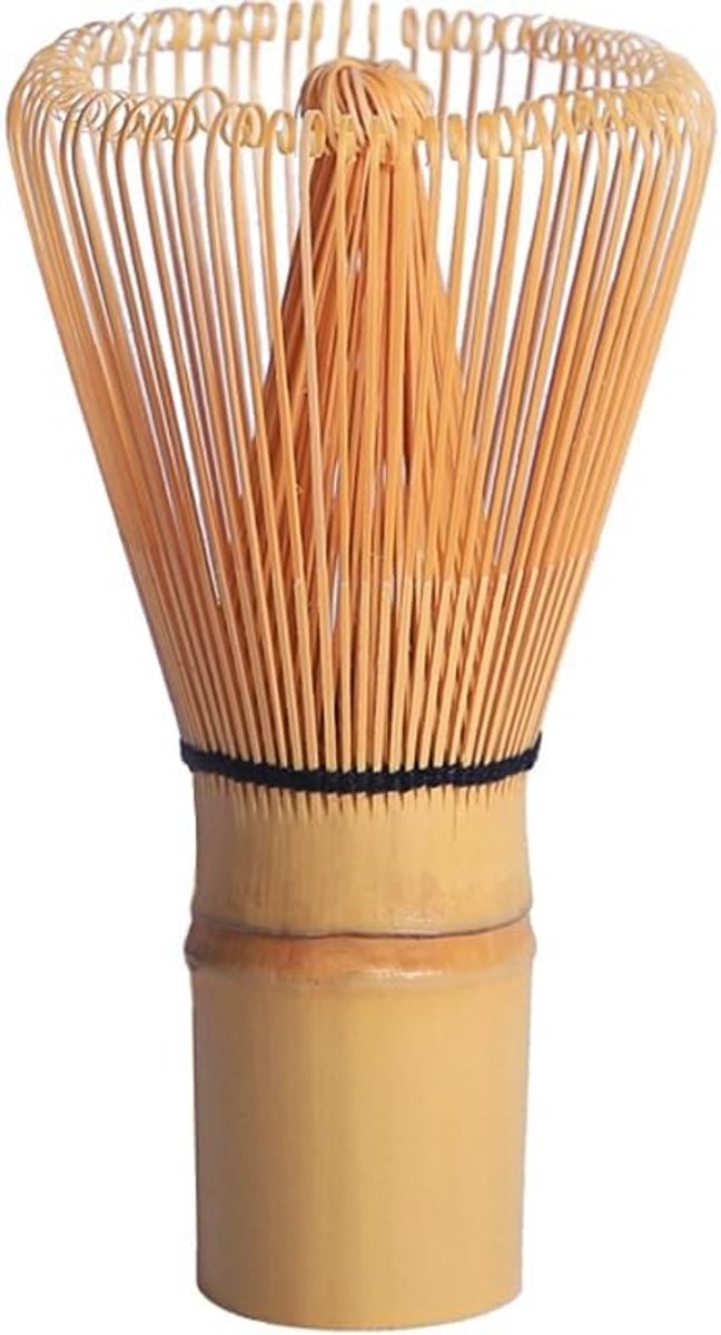Matcha-garde, 100 bamboe tanden, Chasen voor matcha-thee bereiding, bamboebezem, voor matcha-poeder, matcha-garde voor theebereiding