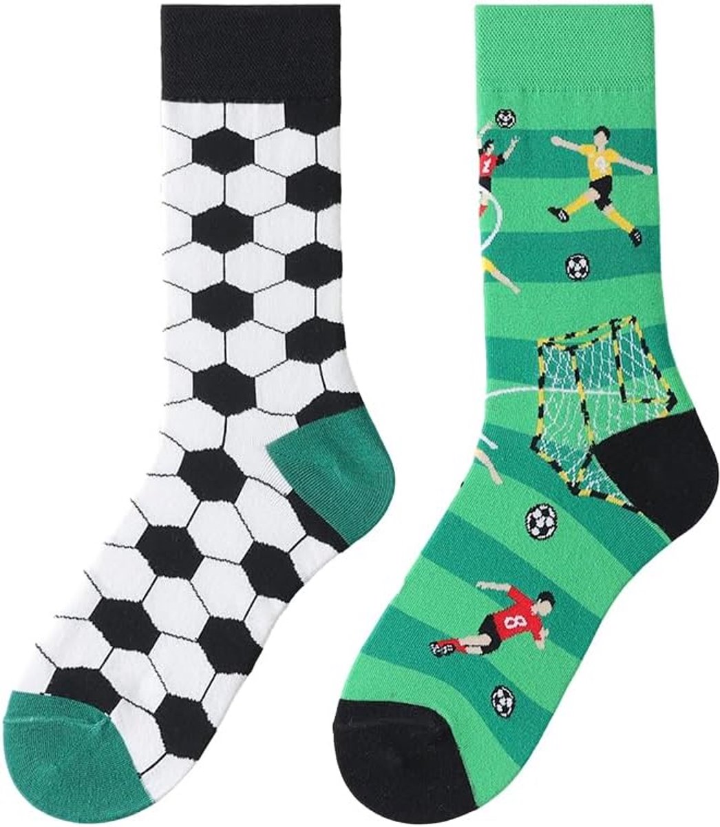 Sokken Voor Dames En Heren Unisex Veel Motieven Dieren Eten Fruit Sport Kunst Van Katoen Cadeau Asymmetrische Patronen Links En Rechts