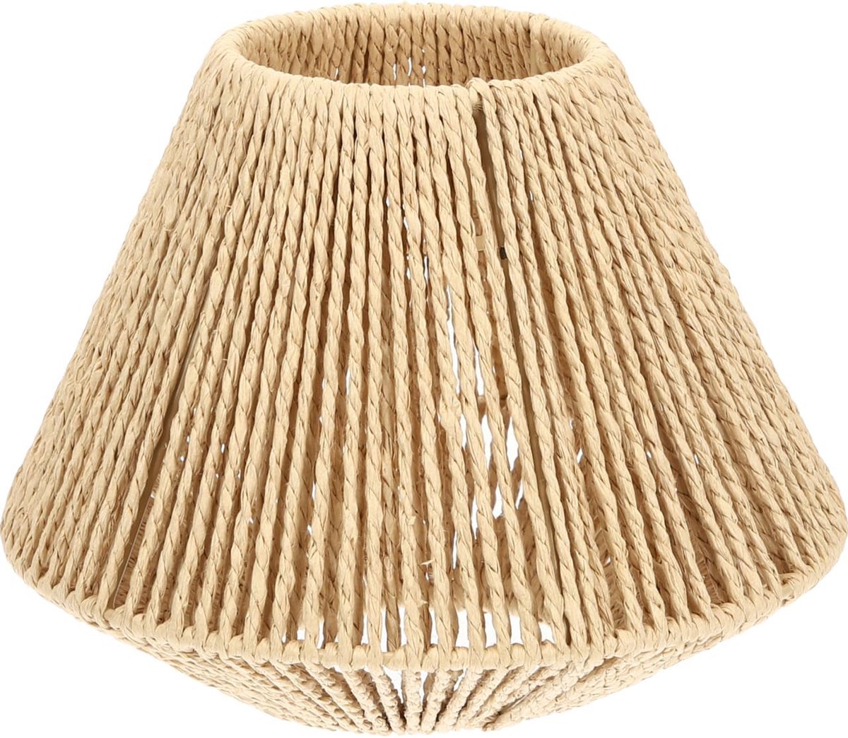 Vintage Stijl Geweven Lampenkap Rustieke Hoes Voor Vloerlamp Handgeweven Schaduw Voor Thuis Binnen Eetkamer Met Zachte Verlichting En Warme Sfeer