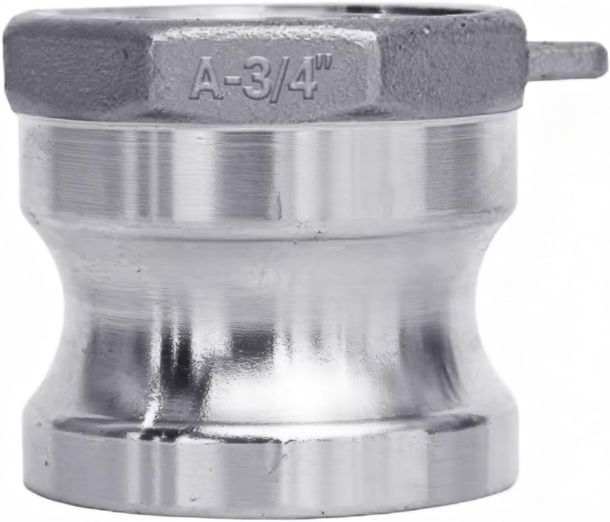 SnelShoppen - Camlock Aansluitingen 3/4 Inch, Slangkoppeling met Cammoer, RVS 304, 1 Adapter met Vrouwelijke Draad, Hoge Druk en Corrosiebestendig