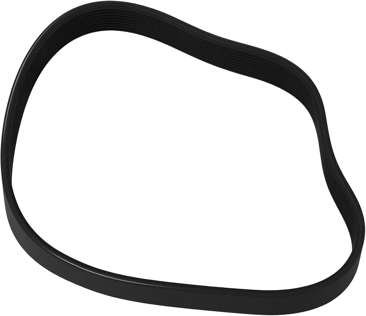 SnelShoppen - 9PJ V-geribbelde riem 490 mm, 9 ribben, 2,34 mm ribafstand, geschikt voor kleine motoren, fitnessapparatuur, printers en industriële mac