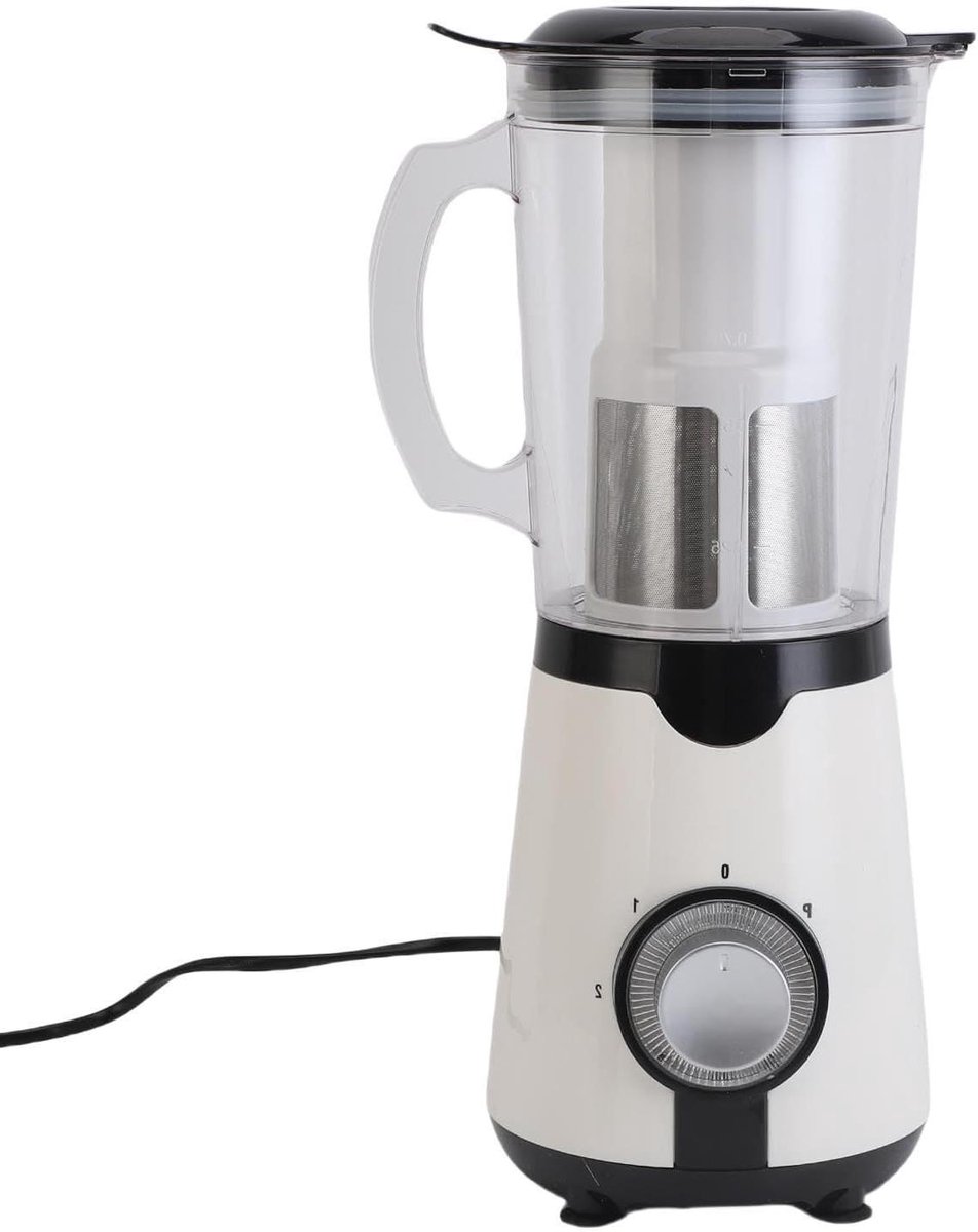 Elektrische Keukenmachine - Blender Molen Sapcentrifuge - Maaltijden Bereiden - Krachtige Koperen Motor - 38D x 24B x 16H cm
