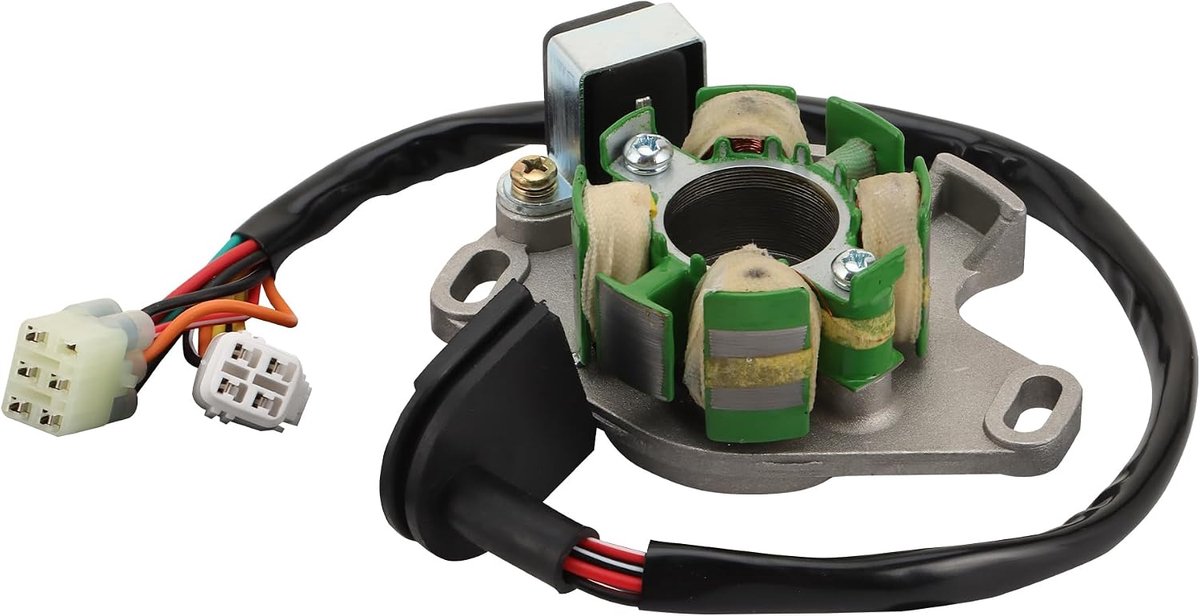 SnelShoppen - Magnetische Stator Vervanging 6 Coil 10 Draad voor 1996-2000 RM 250 RM250 - OEM 32101-37E00 32101-37E10 32101-37E20 32101-37E30 32101-37