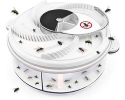 Automatische vliegenval - Fruitvliegjes Vanger - Fly Trap-apparaat - Niet-giftige Killer voor Thuis, Keuken, Tuin, Patio, Hotel - 21x21x8cm