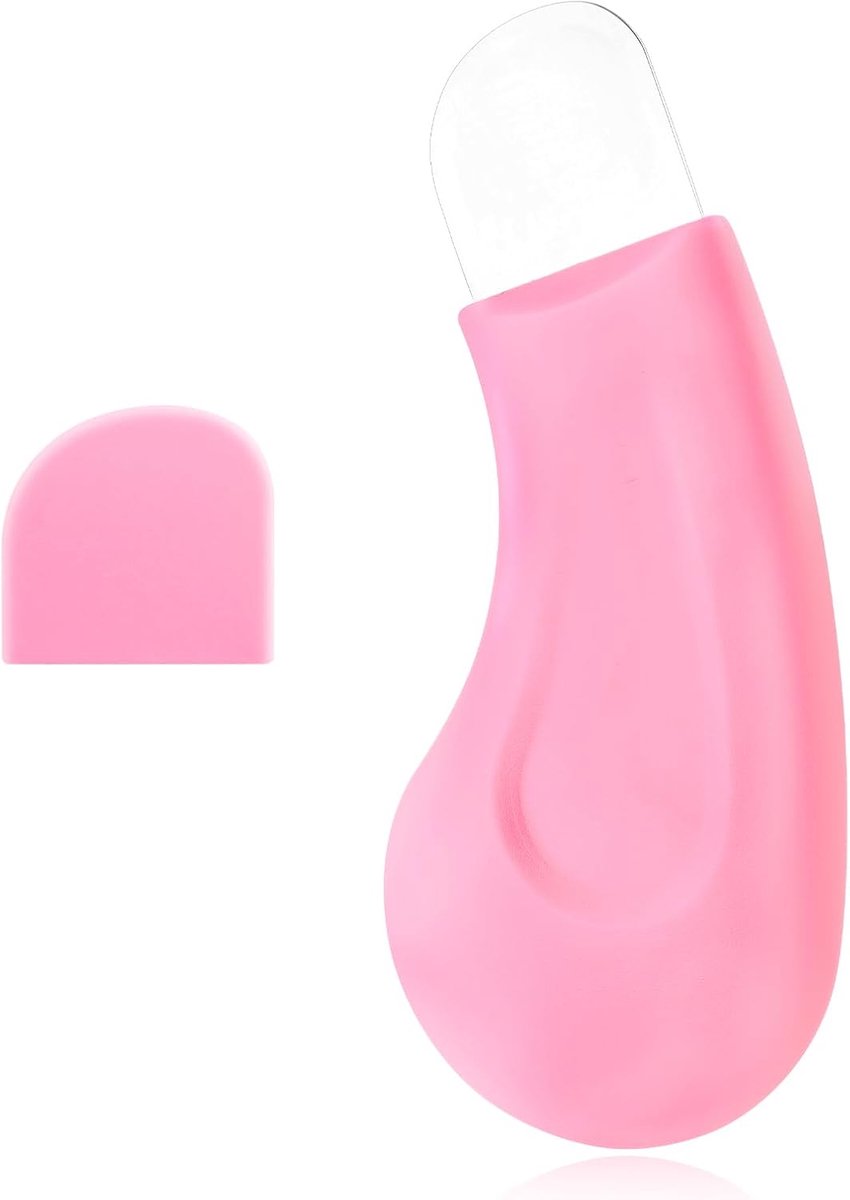 SnelShoppen - Blackhead Remover Tools - Silicone Neus Blackhead Verwijderaar Schraper - Huid Spatula Gezicht Scrubber - Milde en Veilige Poriën Extrac