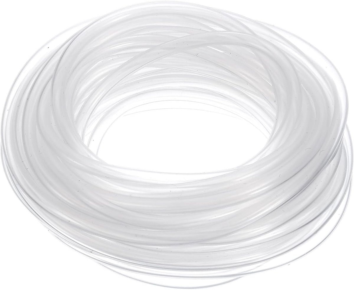 SnelShoppen - Flexibele Siliconen Slang 2,3 mm ID x 3,3 mm OD - 5 Meter Lange Slang voor Thuisbrouwen, Irrigatie, Aquaponica en Luchtslang