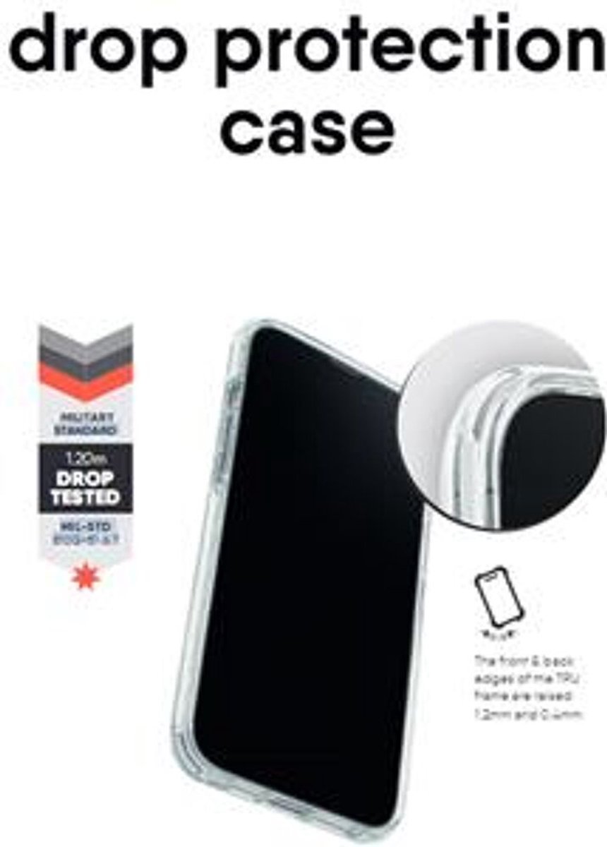 Drop Protection Case - Clear, Apple iPhone 15 Pro Max
