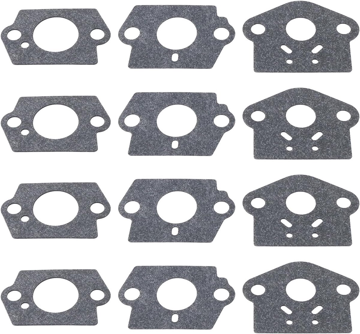 SnelShoppen - 4 Set Carburetor Diaphragma Pakking Rebuild Kit Geschikt voor Trimmers GT225 PAS225 SRM225 Duurzaam en Weerbestendig