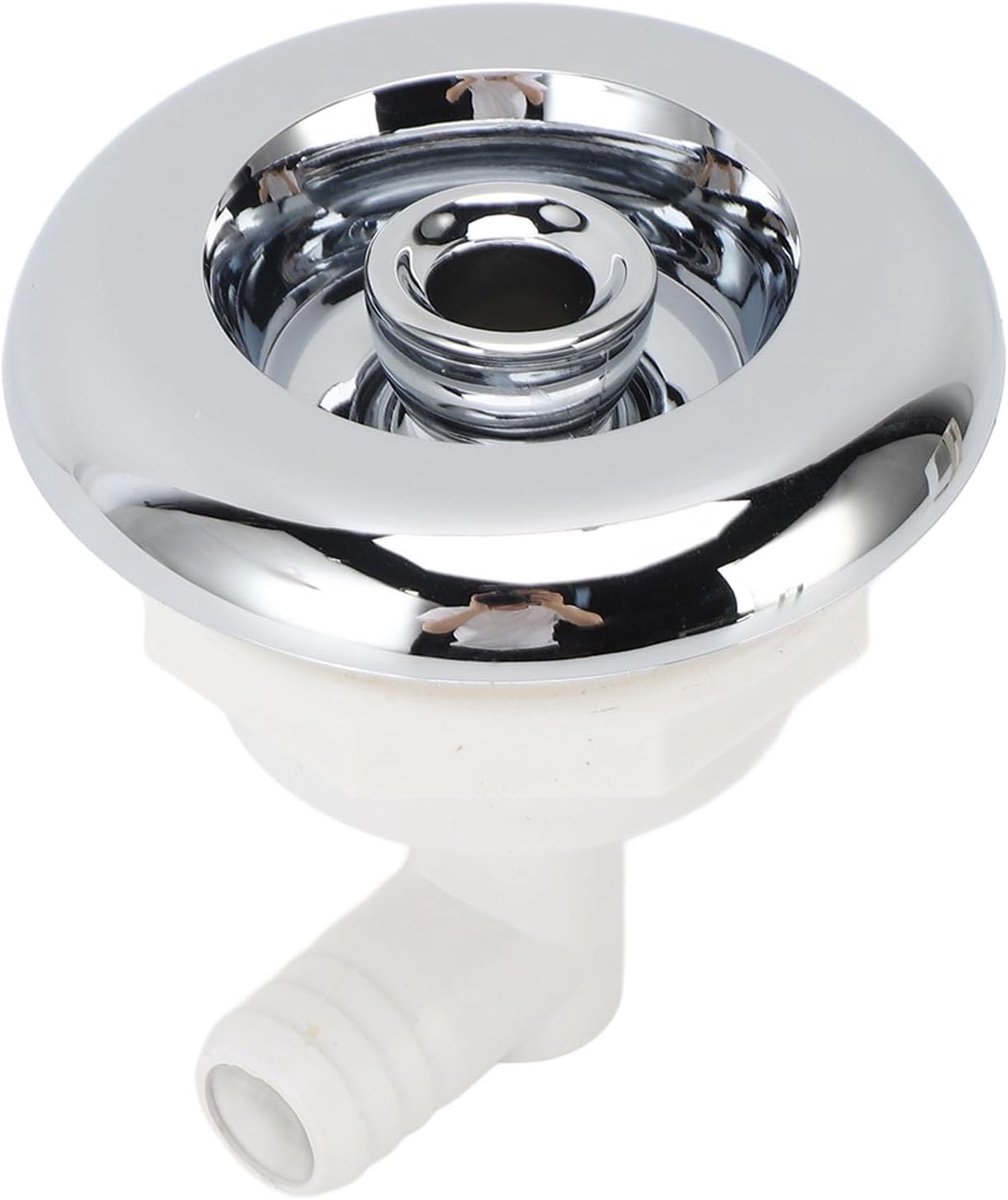 SnelShoppen - RVS PVC Verstelbare Massage Kit Jet Mondstuk Accessoire voor Hot Tub en Zwembad - Universeel Gebruik voor Hydrotherapie, Tuin en Bad