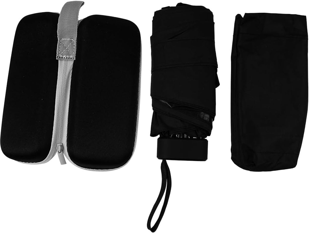 Opvouwbare Reis Anti-UV Compacte Pocket Paraplu - Windproof, Sneldrogend - Ideaal voor Regen en Zon - SnelShoppen