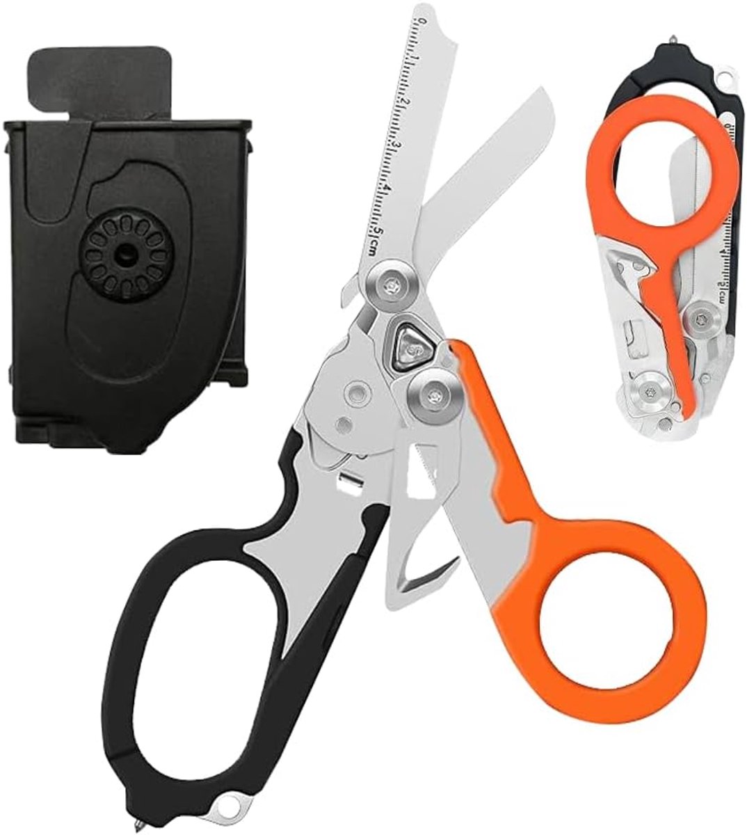 SnelShoppen - Trauma Scharen, Multitool, 6-in-1 Nood Scharen, Reddingsscharen, Multifunctionele Scharen, Vouwschaar Tang voor Hulpdiensten, Profession