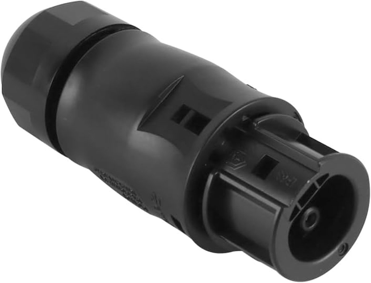 SnelShoppen - BC01 Kabel Connector Voedingsconnector IP68 Waterdicht 3 Polige Voedingsconnector voor Micro Omvormer/Balkon Energie Station (Vrouwelijk
